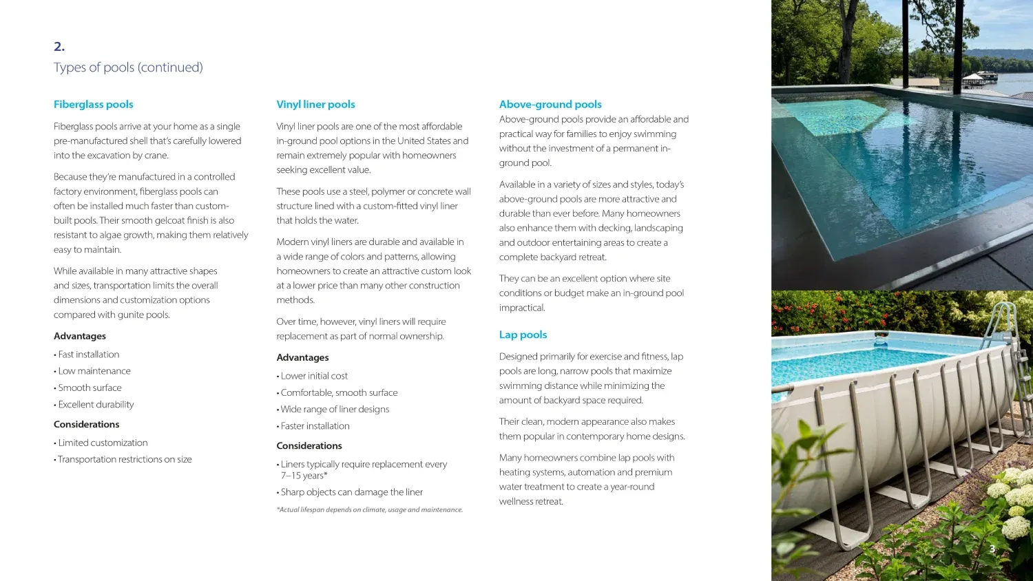 New Pool Buyers Guide